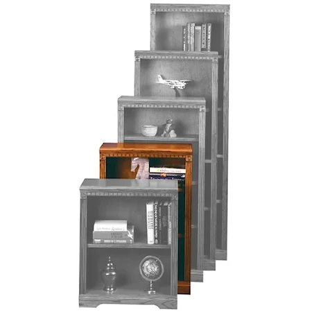 36-Inch Single Bookcase